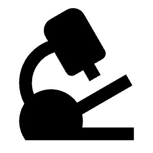 Microscope Fill Icon from Remix Fill Set