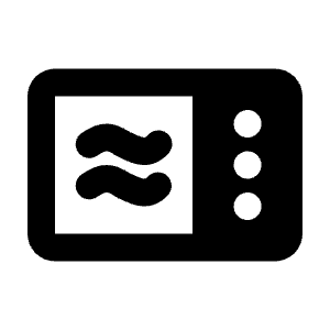 Microwave Icon from Tabler Filled Set
