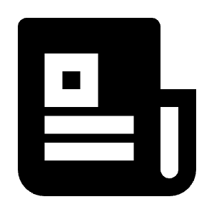 Newspaper Fill Icon from Remix Fill Set