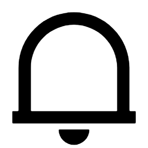 Notification 2 Line Icon from Remix Line Set