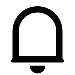 Notification 4 Line Icon from Remix Line Set