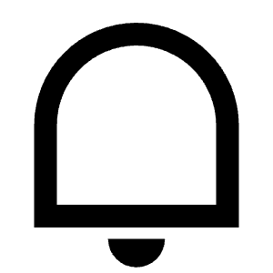 Notification Line Icon from Remix Line Set