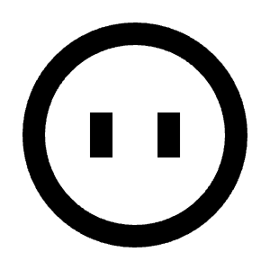 Outlet Line Icon from Remix Line Set