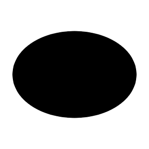 Oval Vertical Icon from Tabler Filled Set