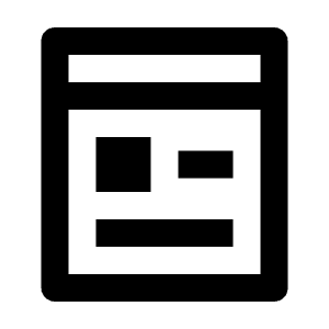 Pages Line Icon from Remix Line Set