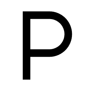 Parking Line Icon from Remix Line Set