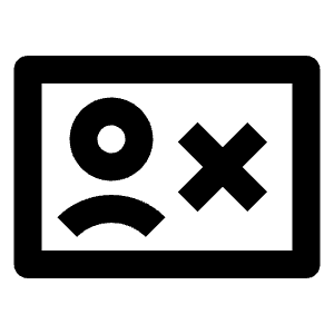 Pass Expired Line Icon from Remix Line Set