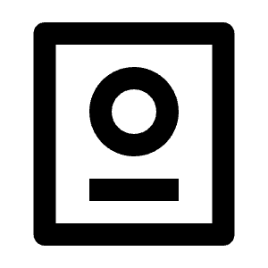 Passport Line Icon from Remix Line Set