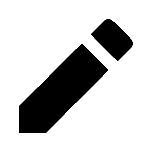 Pencil Fill Icon from Remix Fill Set