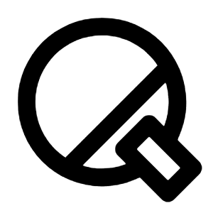 Ping Pong Line Icon from Remix Line Set