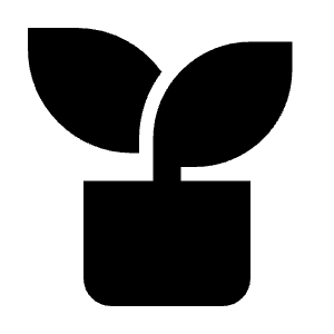 Plant Fill Icon from Remix Fill Set