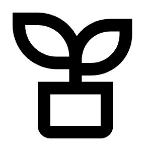 Plant Line Icon from Remix Line Set