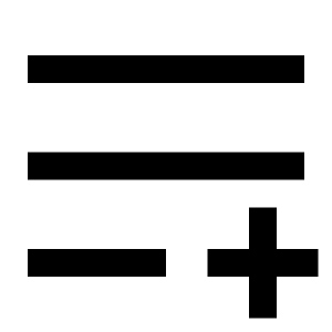 Play List Add Line Icon from Remix Line Set