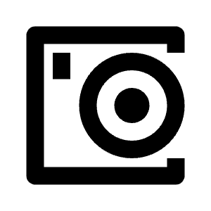 Polaroid Line Icon from Remix Line Set