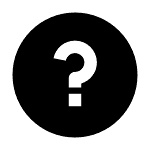 Question Fill Icon from Remix Fill Set