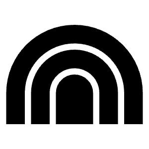 Rainbow Fill Icon from Remix Fill Set