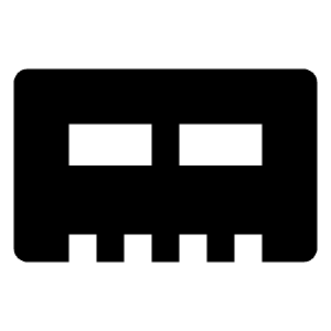 Ram Fill Icon from Remix Fill Set