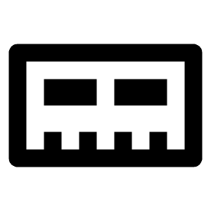 Ram Line Icon from Remix Line Set