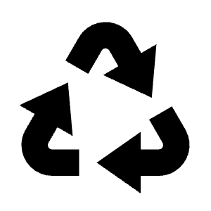 Recycle Fill Icon from Remix Fill Set