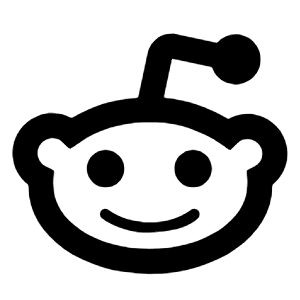 Reddit Line Icon from Remix Line Set