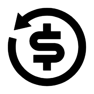 Refund 2 Line Icon from Remix Line Set