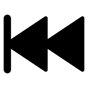 Rewind Start Fill Icon from Remix Fill Set