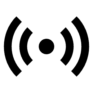 Rfid Fill Icon from Remix Fill Set