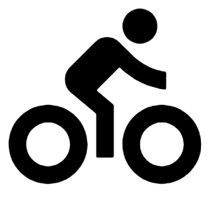 Riding Line Icon from Remix Line Set