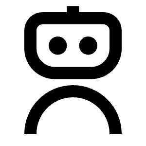 Robot 3 Line Icon from Remix Line Set