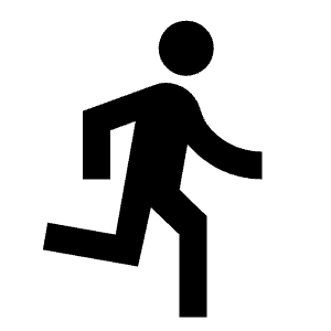 Run Fill Icon from Remix Fill Set