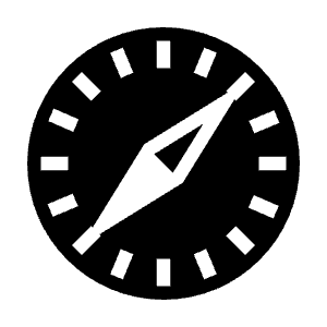 Safari Fill Icon from Remix Fill Set