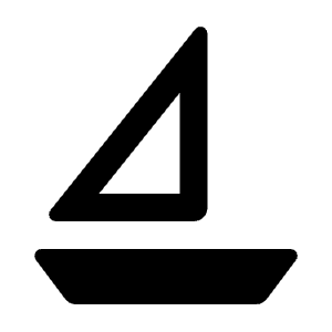Sailboat Line Icon from Remix Line Set