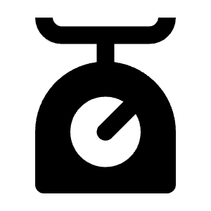 Scales 2 Fill Icon from Remix Fill Set