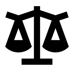 Scales 3 Fill Icon from Remix Fill Set