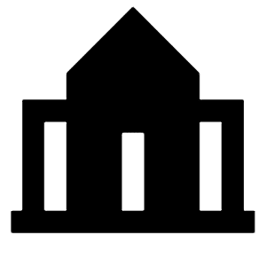 School Fill Icon from Remix Fill Set