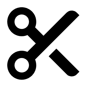 Scissors Fill Icon from Remix Fill Set