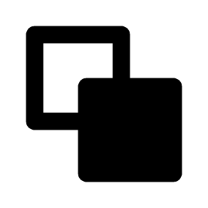 Send Backward Icon from Remix Line Set