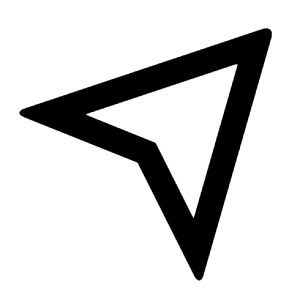 Send Plane Line Icon from Remix Line Set