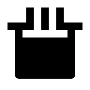 Sensor Fill Icon from Remix Fill Set