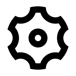 Settings 3 Line Icon from Remix Line Set