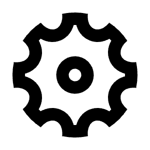Settings 5 Line Icon from Remix Line Set