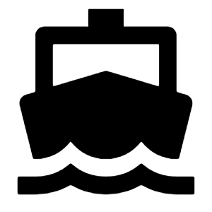 Ship Fill Icon from Remix Fill Set