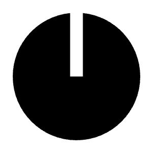 Shut Down Fill Icon from Remix Fill Set