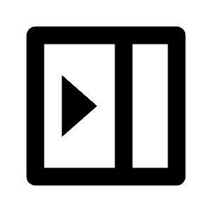 Sidebar Unfold Line Icon from Remix Line Set