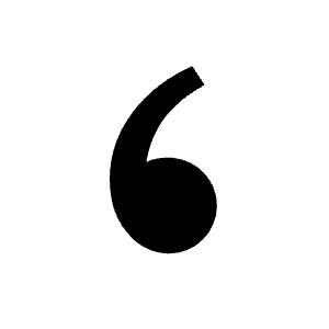 Single Quotes L Icon from Remix Line Set