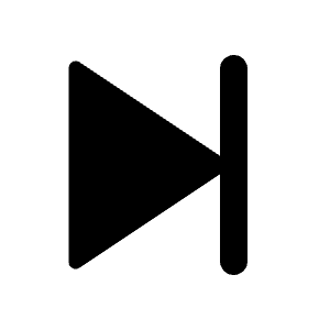 Skip Forward Fill Icon from Remix Fill Set