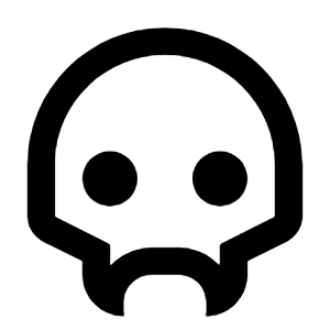 Skull 2 Line Icon from Remix Line Set