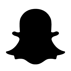 Snapchat Fill Icon from Remix Fill Set