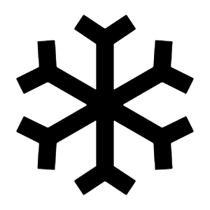 Snowflake Line Icon from Remix Line Set