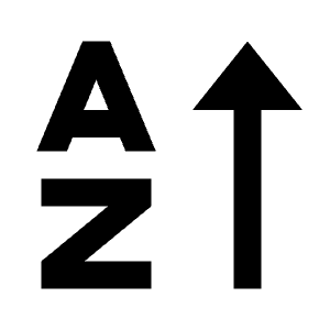 Sort Alphabet Desc Icon from Remix Line Set